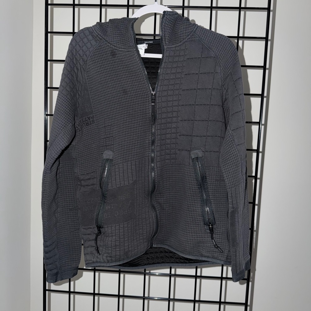 Nike Black Textured Tech Pack Jacket